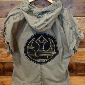 One-of-a-Kind Star Wars Custom American Eagle Jacket -XS/S (Oversized Fit)
